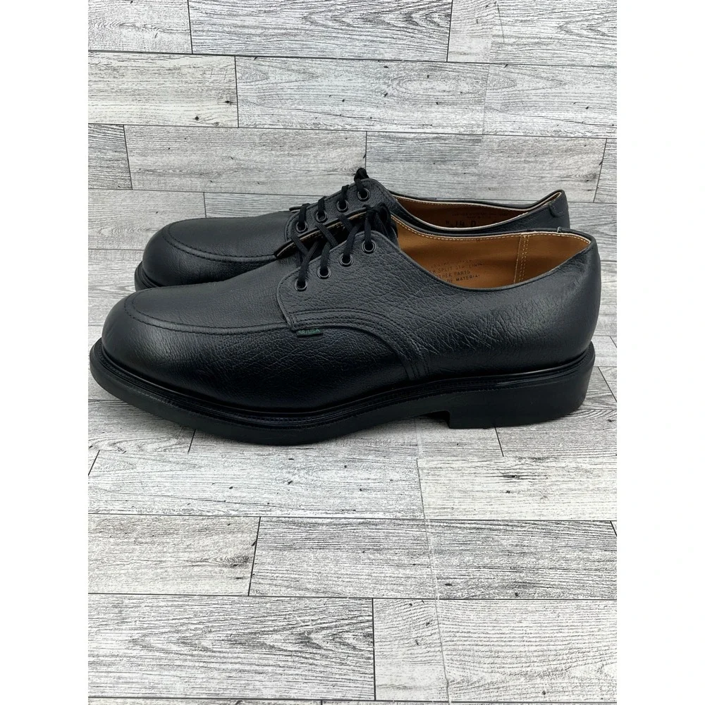 Red Wing 4406 Men Black Leather USPS Postal Approved Steel Toe Oxford Shoes 14 D